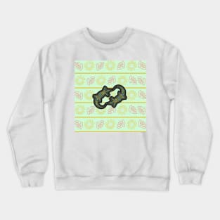 Awesome Aboriginal  Dot Art Crewneck Sweatshirt